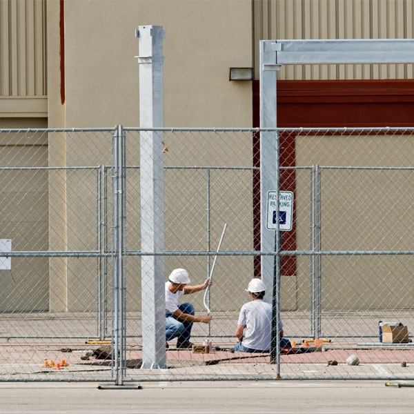 how long can i lease the temporary fence for my building site or event in Hamilton
